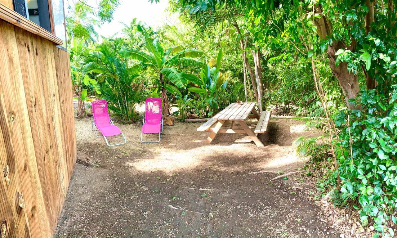 Lodge Colibris Piscine Privee Vue Panoramique Mer Et Montagne Pelee , 500 M Plage Dans Un Parc , Calme Assure Ideal Pour Decouvrir Le Nord Caraibes ลาการ์เบต์ ภายนอก รูปภาพ